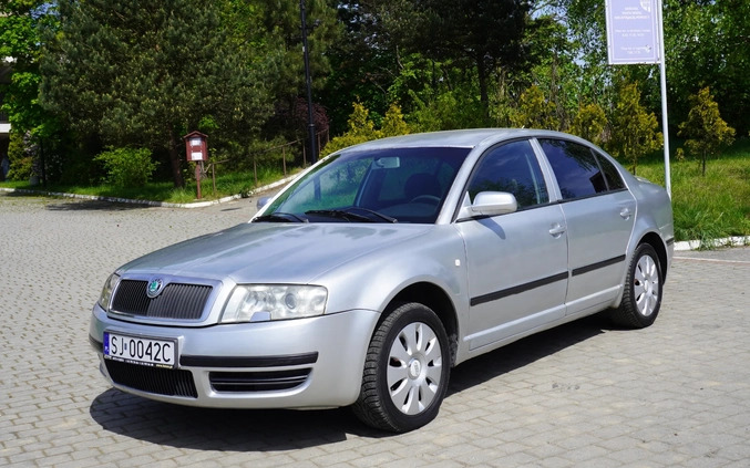 Skoda Superb cena 4999 przebieg: 256000, rok produkcji 2005 z Katowice małe 562